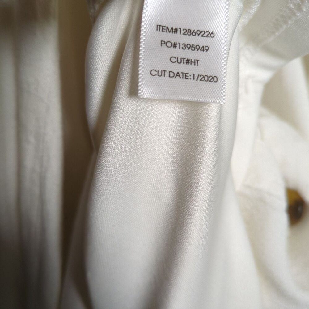 Torrid Babydoll Dress Plus Size 0 Ivory Cottage Minimalist Vacation Summer Fairy - Picture 11 of 11